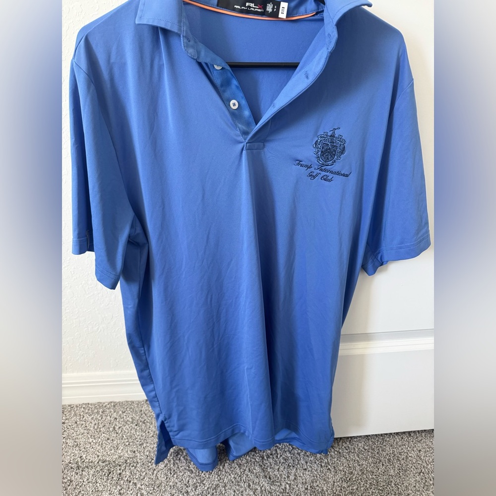Ralph Lauren Classic Blue Polo Shirt